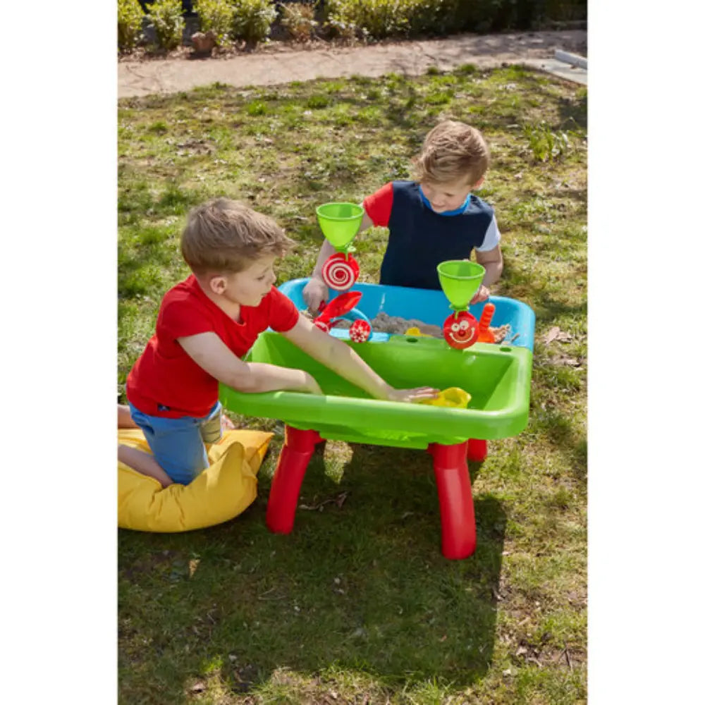 ELC Sand and Water Table with Lid & Accessories (H42cm)