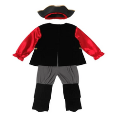 ELC Costume Red Captain Pirate