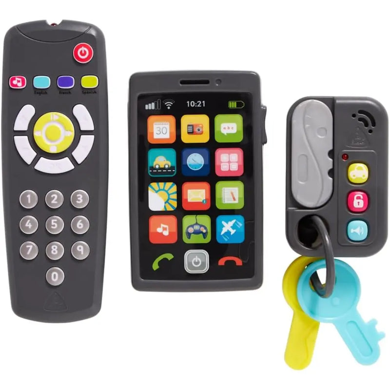 Early Learning Centre My First Gadget Set Pretend Phone, Keys & Remote Toy