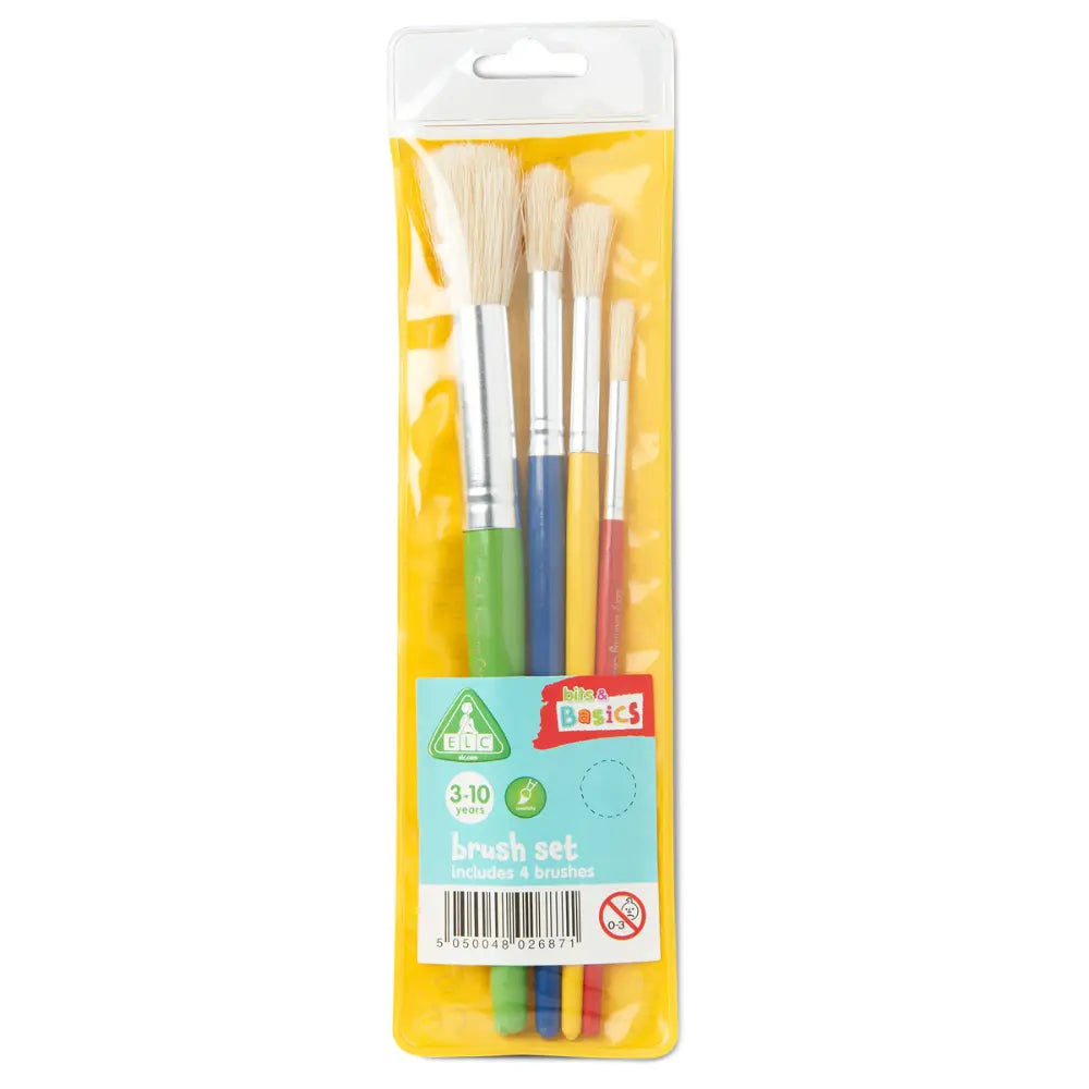 ELC Art And Craft 4 Set Of Brushes