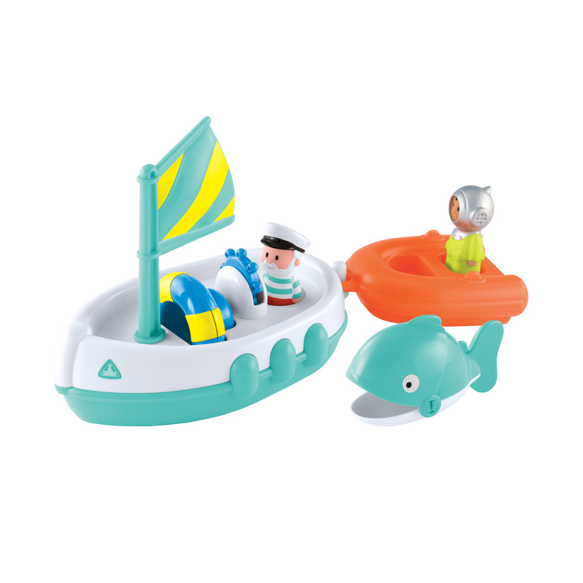 Early Learning Centre Happyland Bathtime Boat Playset for Toddler
