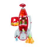 Early Learning Centre Happyland Lift-Off Rocket Lights & Sounds Playset