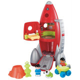 Early Learning Centre Happyland Lift-Off Rocket Lights & Sounds Playset