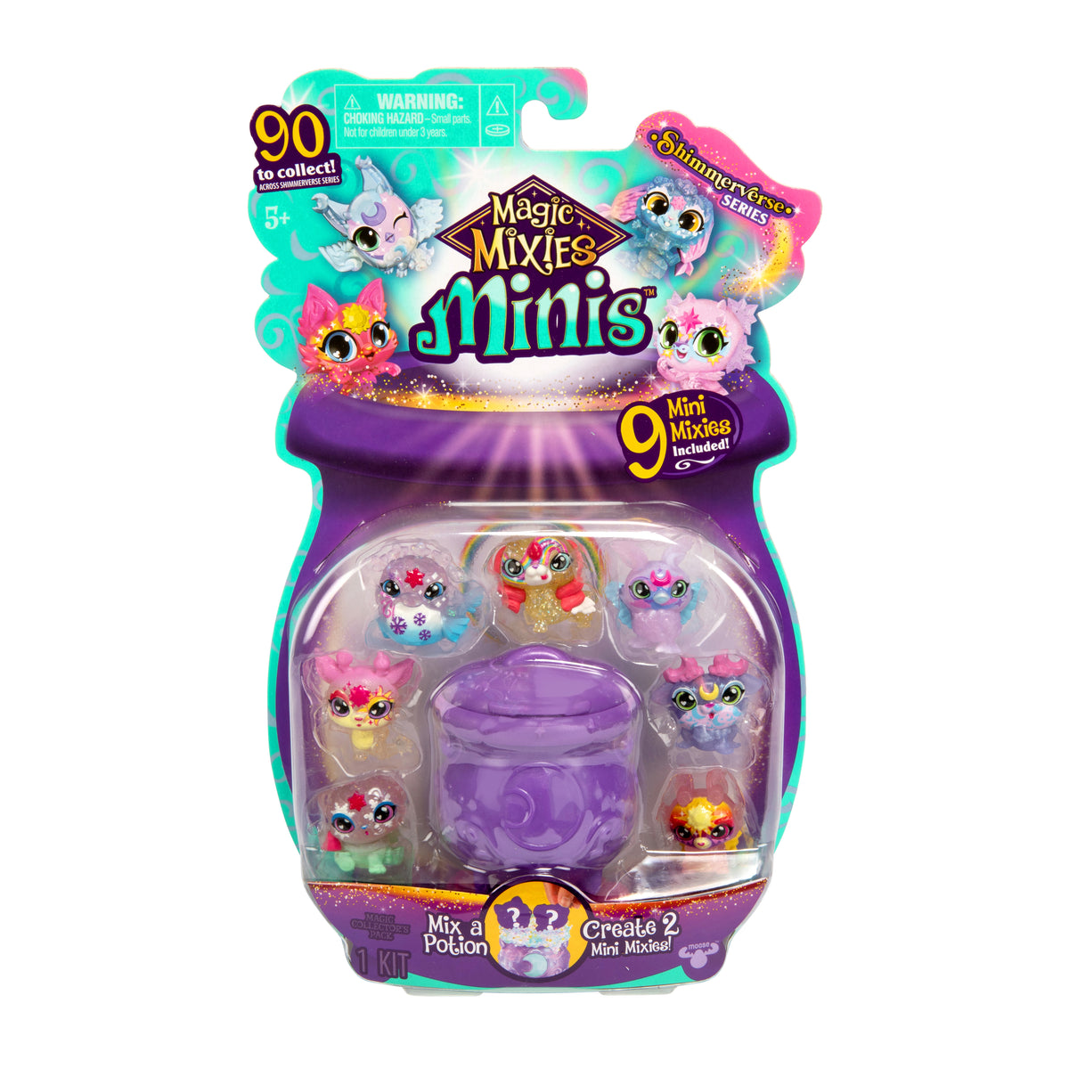 Magic Mixies Minis Shimmerverse Series 9 Pack Assorted