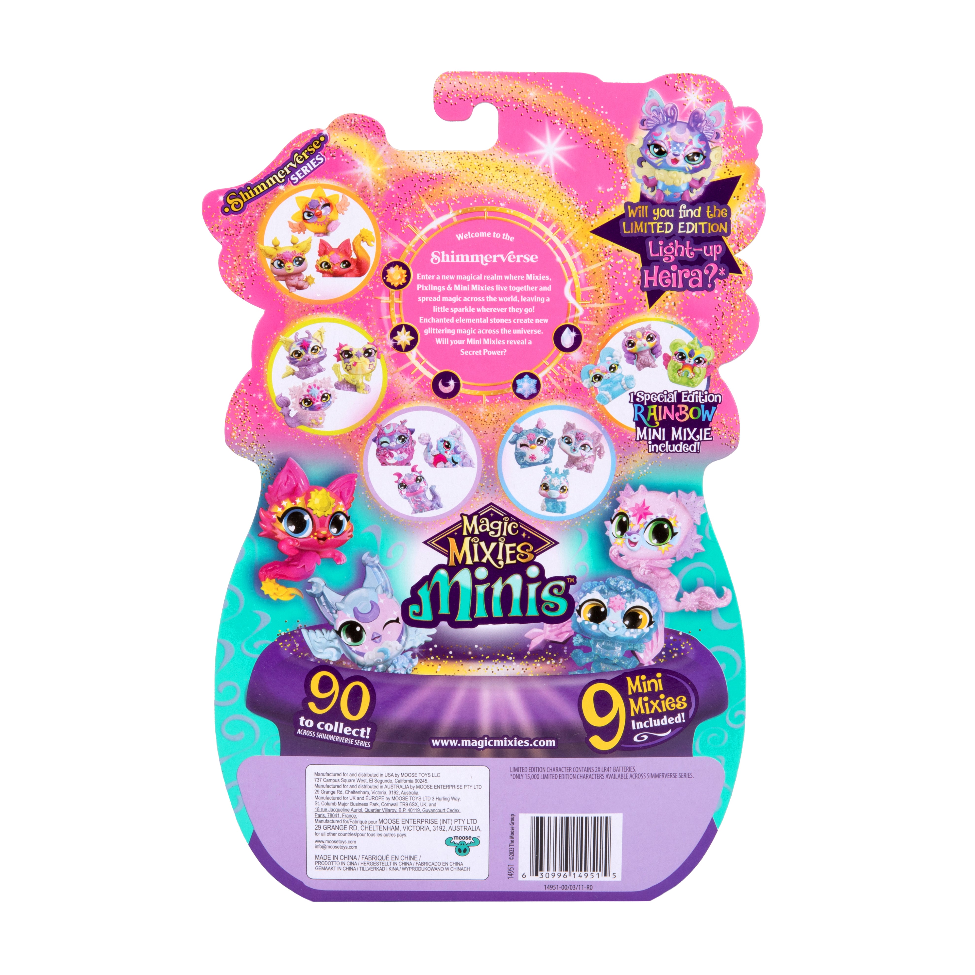 Magic Mixies Minis Shimmerverse Series 9 Pack Assorted