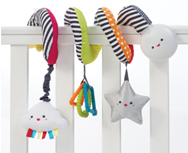 ELC Little Senses Cot Spiral Infant