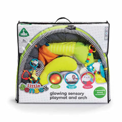 Little Senses Glowing Sensory Playmat and Arch