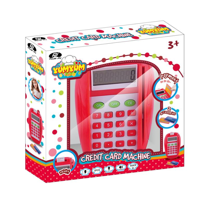 Power Joy YumYum Battery-Operated Credit Card Machine Toy for Kids