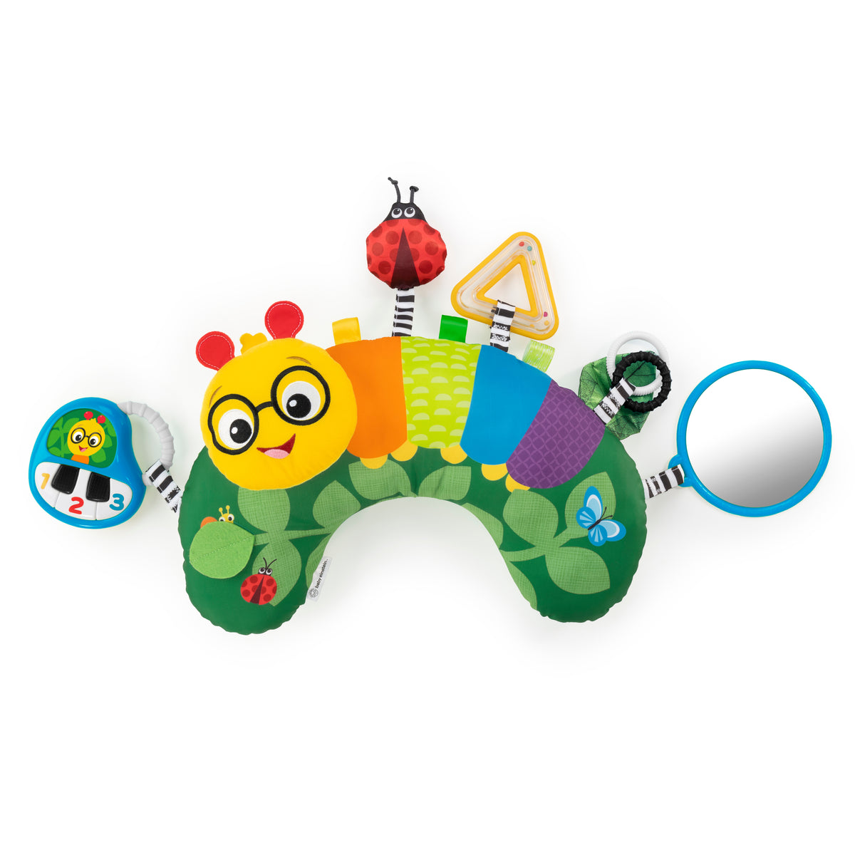 Baby Einstein Cal-a-Pillow Tummy Time Activity Pillow with Lights, Music & 9 Sensory Activities