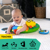 Baby Einstein Cal-a-Pillow Tummy Time Activity Pillow with Lights, Music & 9 Sensory Activities