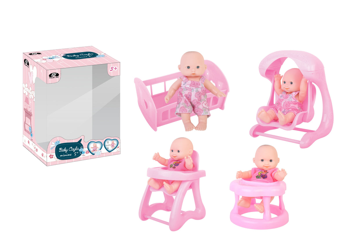 Power Joy Baby Cayla Mini Me 12cm Assortment