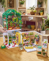 Miniverse Spaces Starter Pack Greenhouse Collectible Playset for Kids