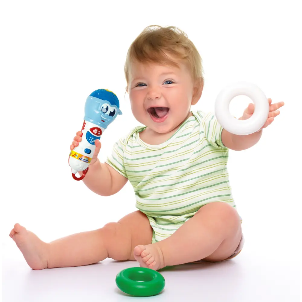 Clementoni Baby Microphone Battery Operated