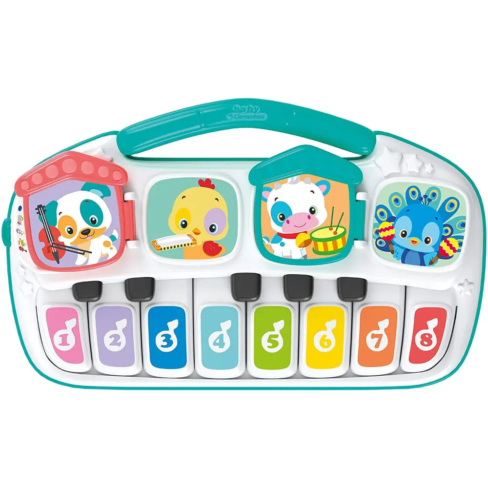 Clementoni Baby Animal Piano Battery Operated