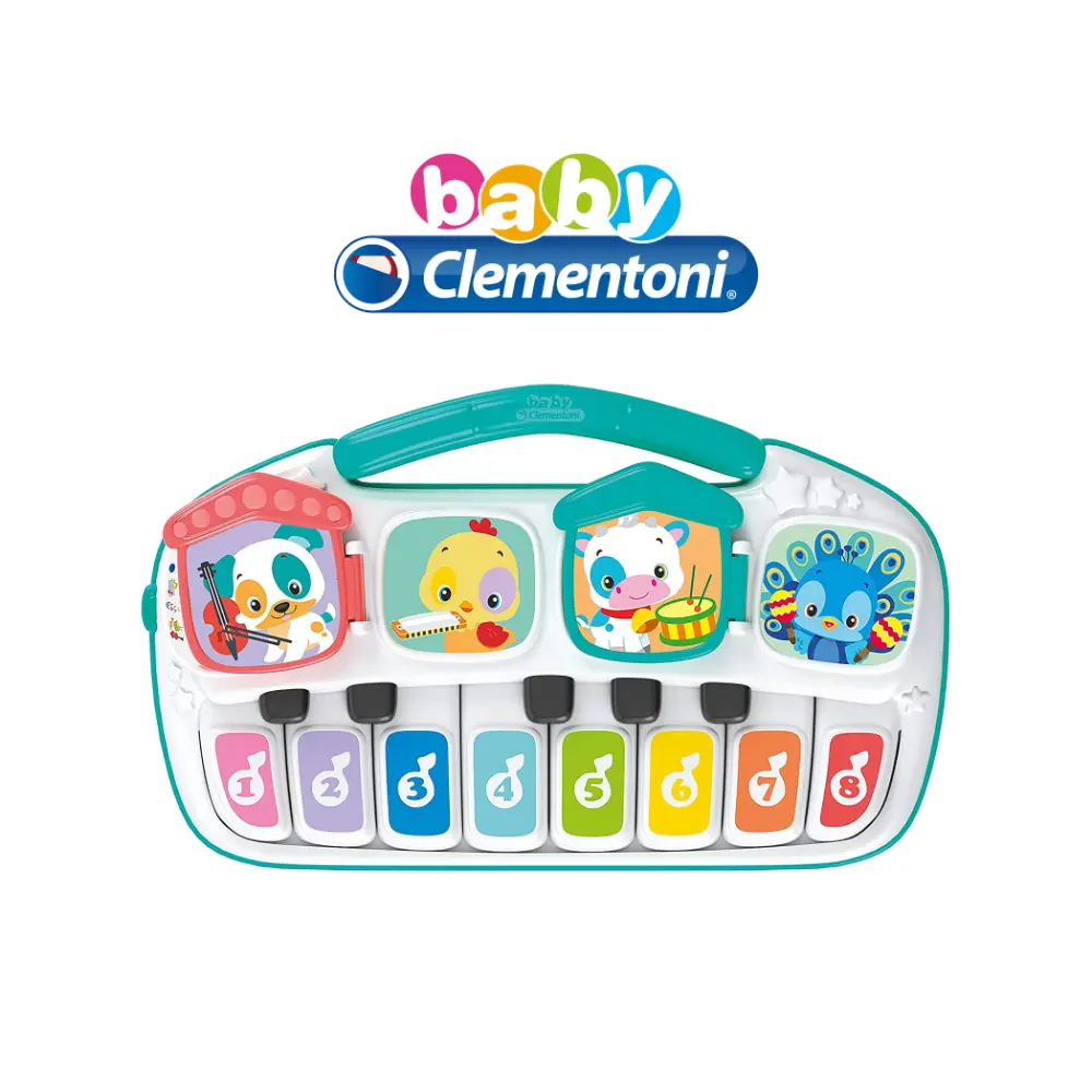 Clementoni Baby Animal Piano Battery Operated
