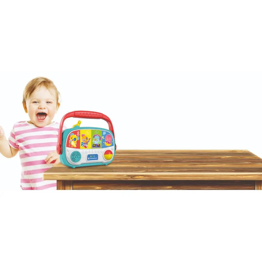 Clementoni Baby My First Radio, Battery Operated