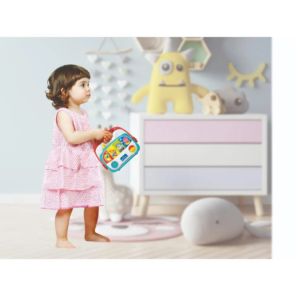 Clementoni Baby My First Radio, Battery Operated