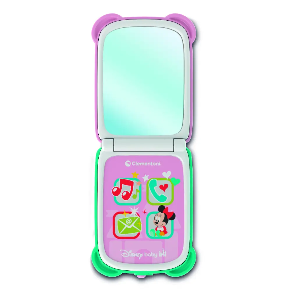 Disney Baby Minnie Flip Phone Battery Operated