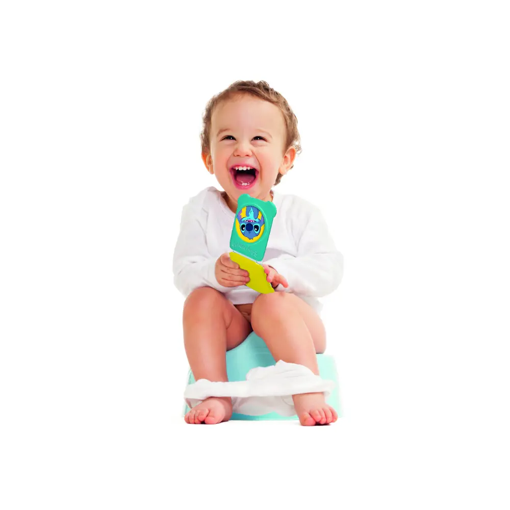 Disney Baby Stitch Flip Phone Battery Operated