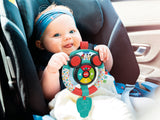 Clementoni Disney Soft Steering Wheel Battery-Operated Interactive Toy for Kids