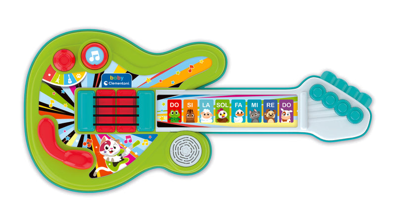 Clementoni Interactive Animal Guitar Musical Learning Toy for Kids