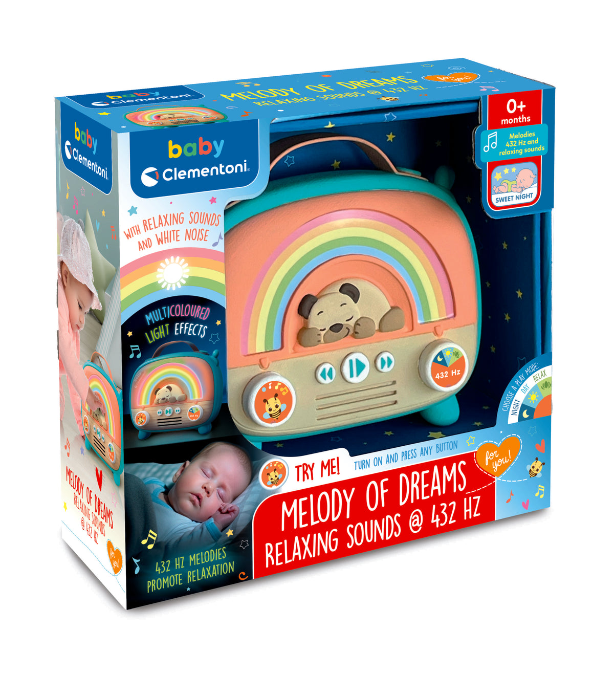 Clementoni Baby Melody of Dreams Battery-Operated Musical Toy for Babies