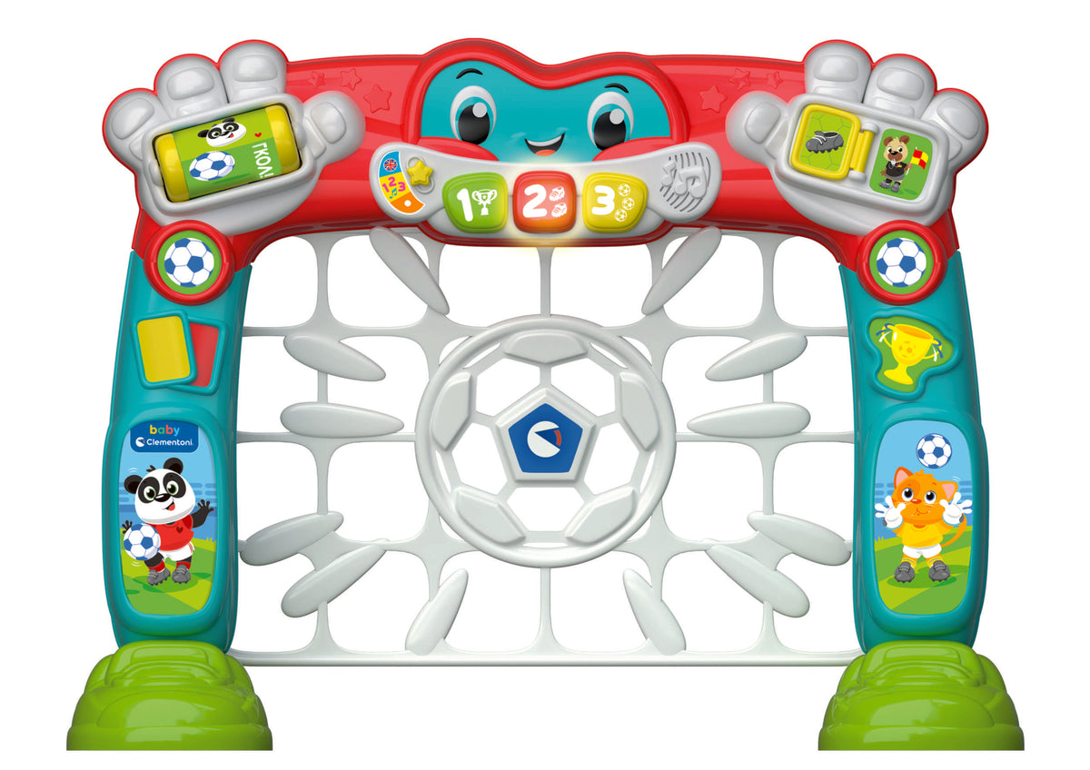 Clementoni Baby Kick & Score Battery-Operated Activity Toy for Babies