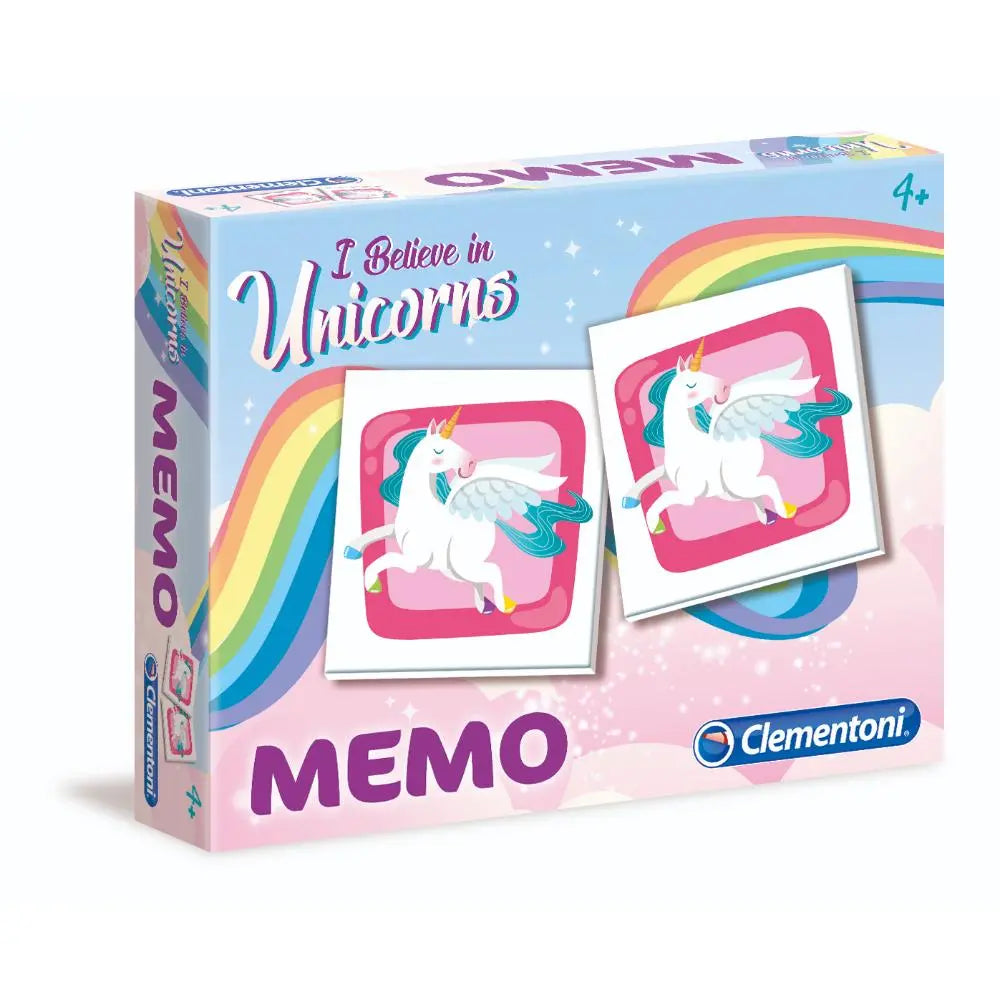 Clementoni Memo Pocket Unicorn