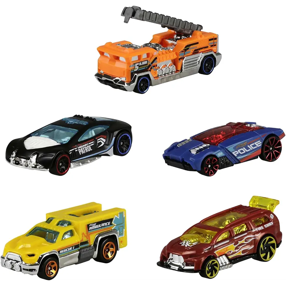 Hot Wheels 5 Car Gift Pack Assorted Figure - Sold per pack