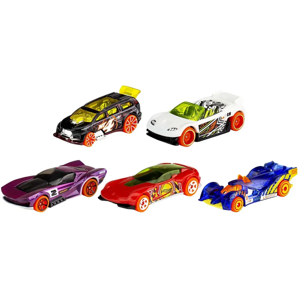 Hot Wheels 5 Car Gift Pack Assorted Figure - Sold per pack