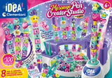 Clementoni IDEA Message Pen Creator Studio - DIY Personalized Pen Making & Creative Arts and Crafts Kit for Kids