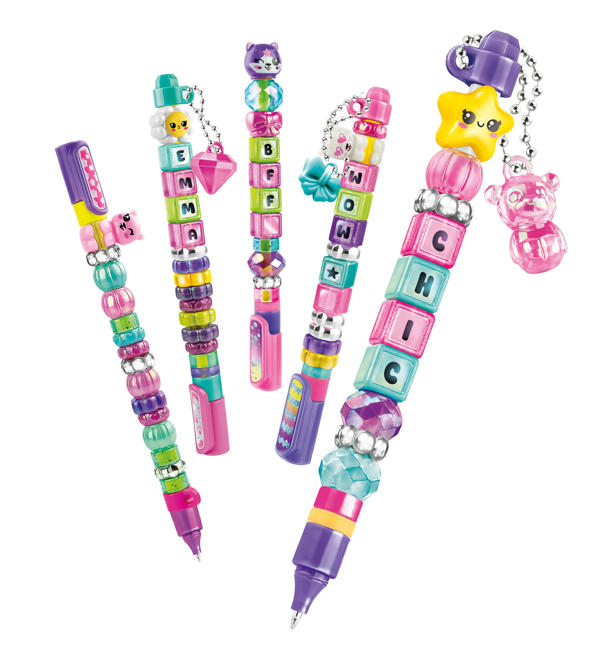 Clementoni IDEA Message Pen Creator Studio - DIY Personalized Pen Making & Creative Arts and Crafts Kit for Kids