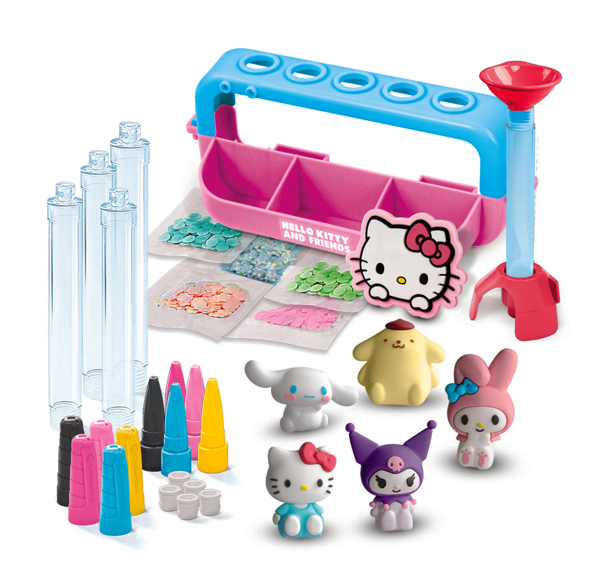 Clementoni IDEA Hello Kitty Pen Creator Studio - DIY Pen Making & Creative Arts and Crafts Kit for Kids