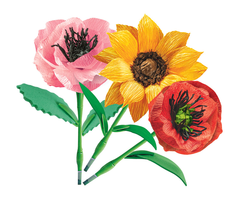 Clementoni Idea Create Your Flowers DIY Craft Kit for Kids