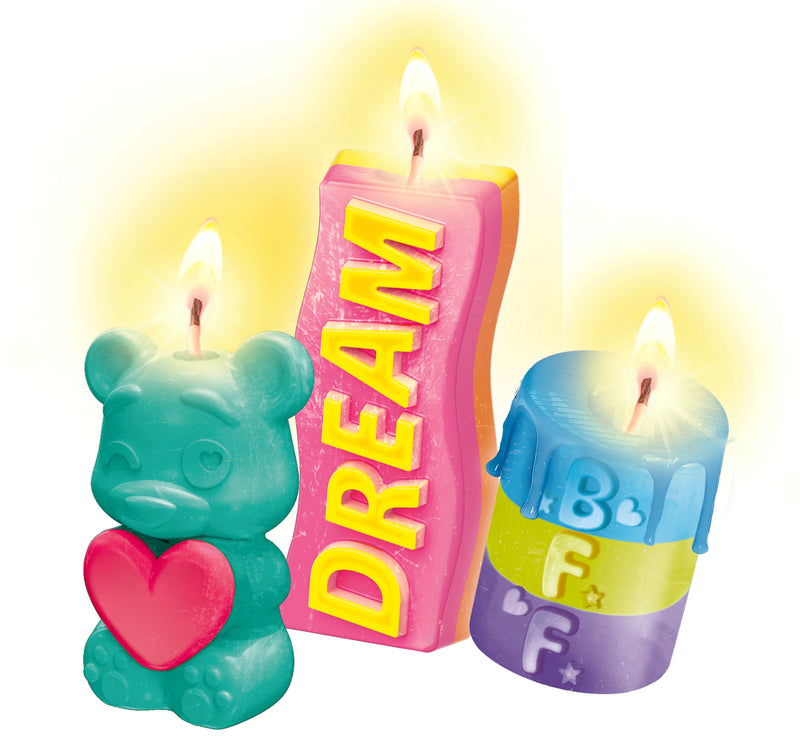 Clementoni Idea Create Your Candles Craft Kit for Kids
