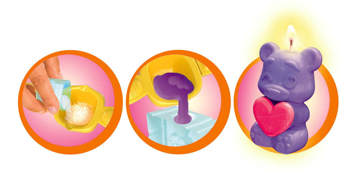 Clementoni Idea Create Your Candles Craft Kit for Kids