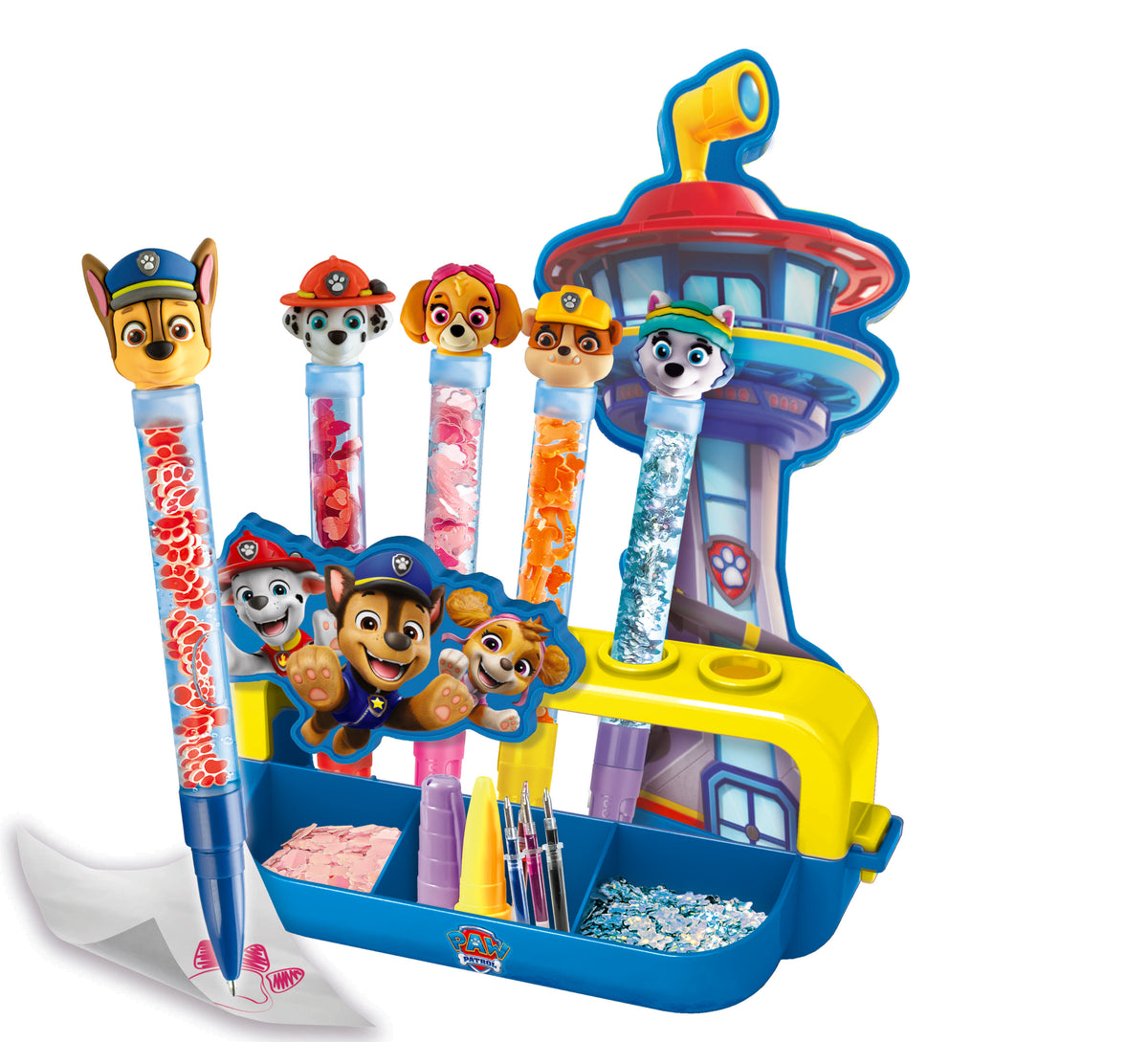 Clementoni IDEA Paw Patrol Pen Creator Studio – DIY Pen Making & Creative Arts and Crafts Kit for Kids