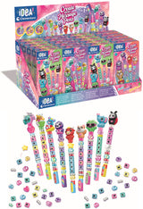 Clementoni Idea DIY Create Your Message Pen - Craft & Personalize Pens for Kids