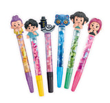 Clementoni Idea K-Pop Demon Hunters 2-Pen Creative Stationery Kit for Kids Assortment