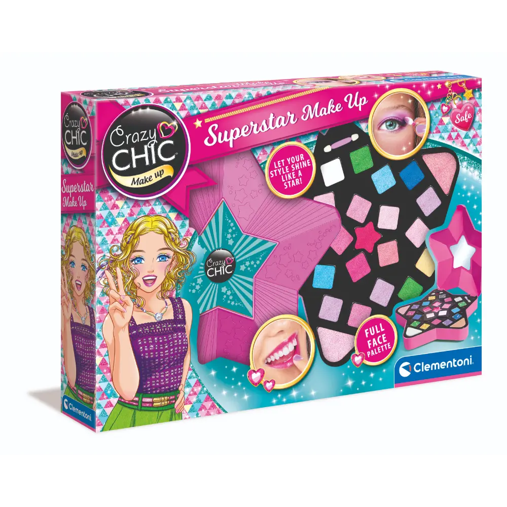 CLEMENTONI CRAZY CHIC SUPERSTAR MAKE UP