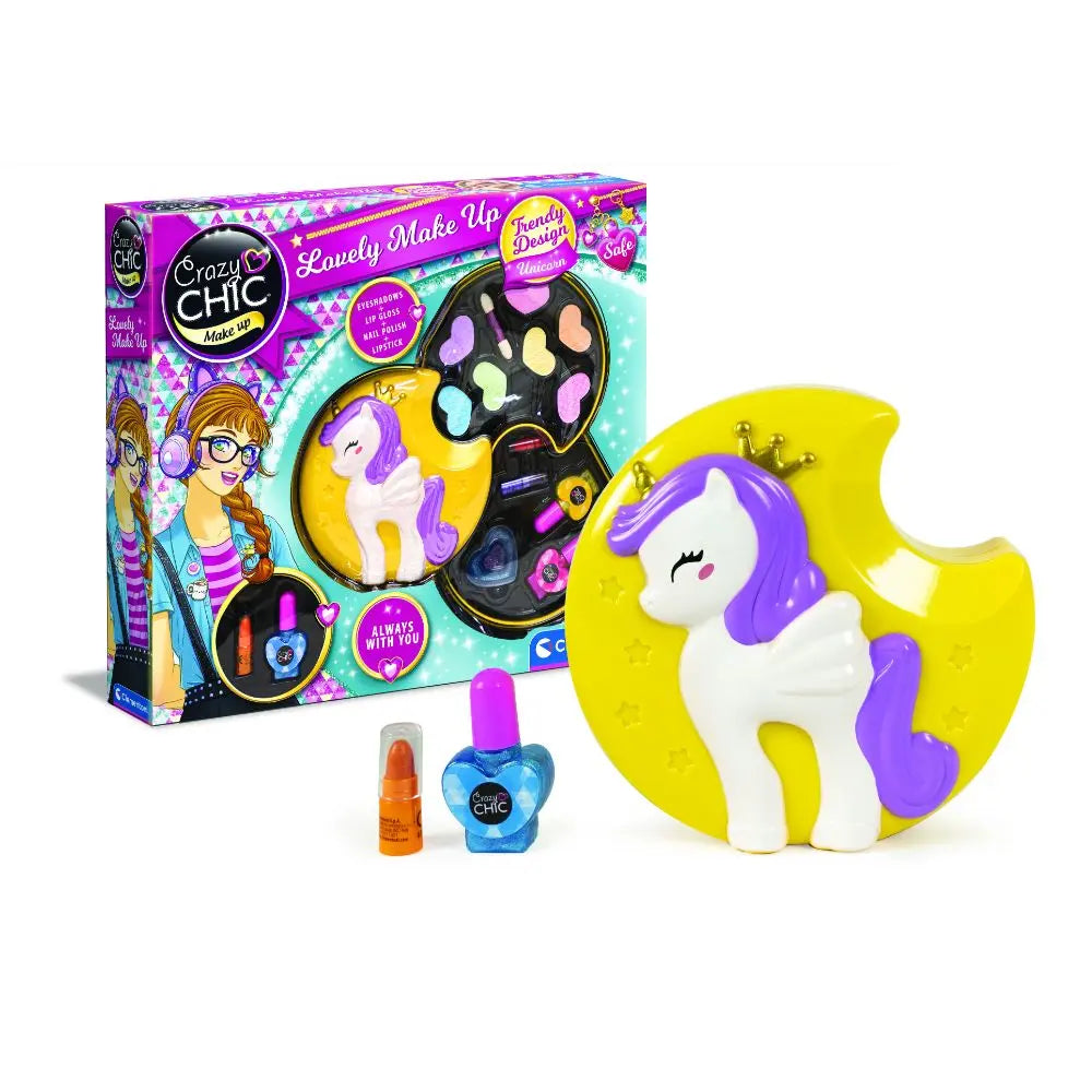 Clementoni Crazychic Unicorn Makeup Set