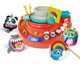 Clementoni IDEA Electric Pottery Wheel Battery Operated DIY Pottery Making & Creative Arts and Crafts Kit for Kids