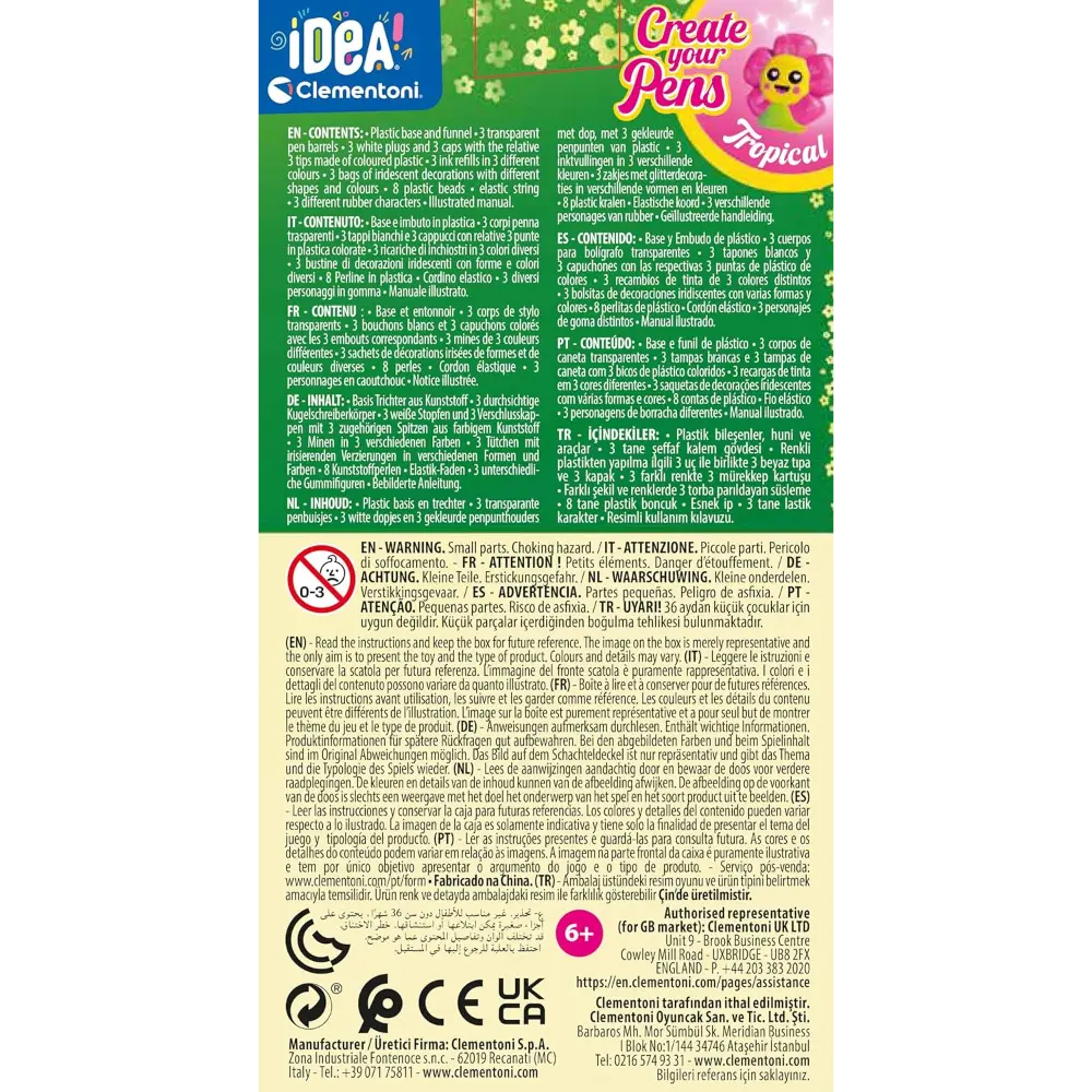 Clementoni Idea Tropical Pens