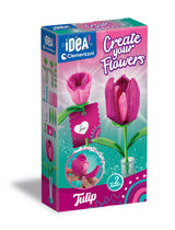 Clementoni Idea Tulipano Small Flowers Creative DIY Flower Kit