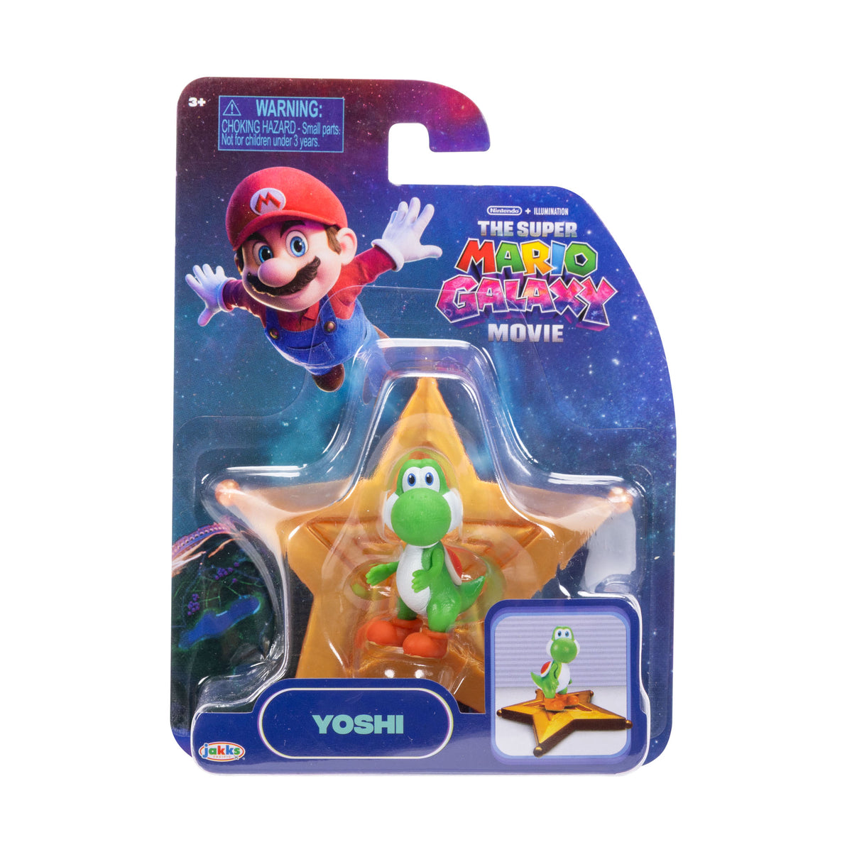 The Super Mario Galaxy Movie 4cm Mini Basic Action Figure Set Assortment