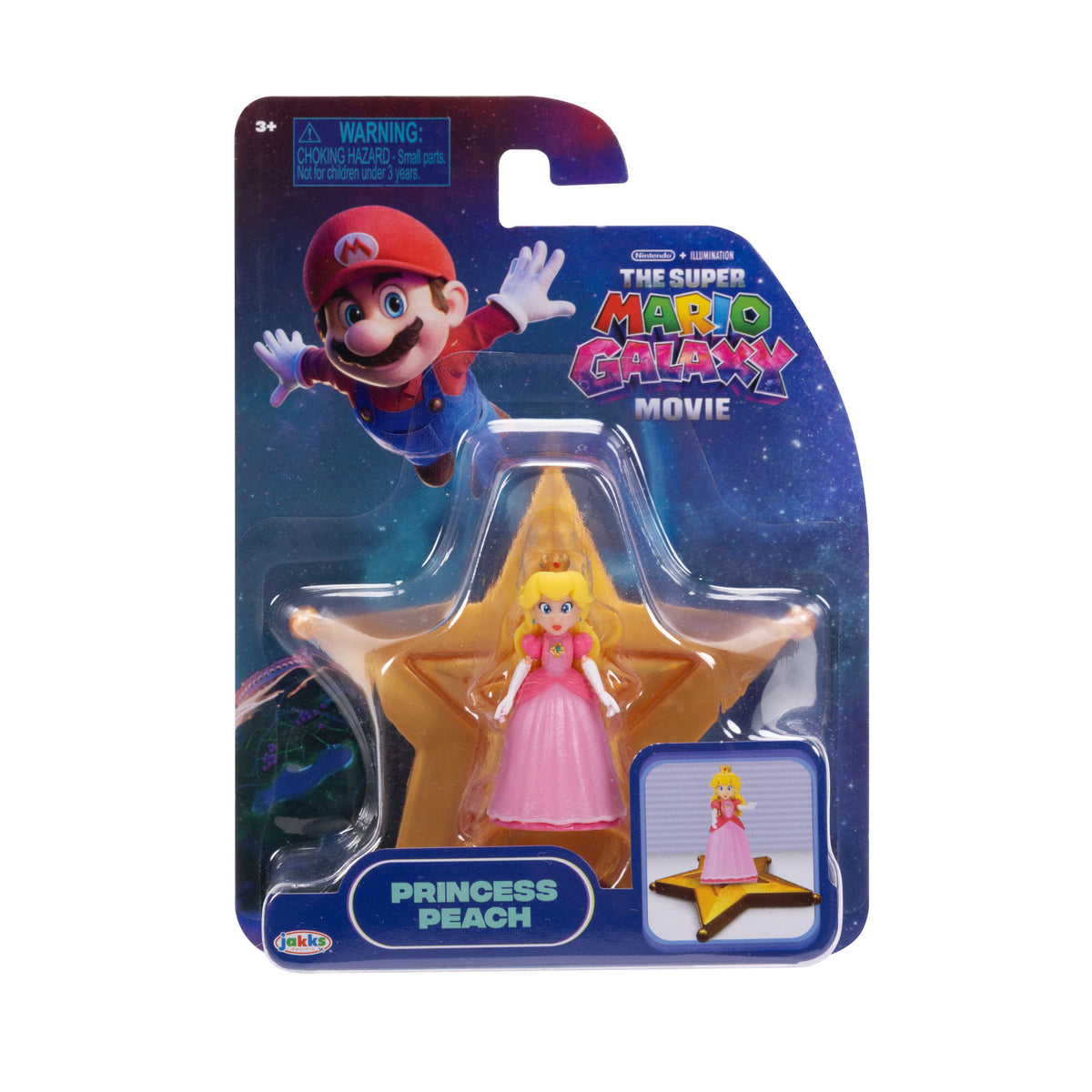 The Super Mario Galaxy Movie 4cm Mini Basic Action Figure Set Assortment