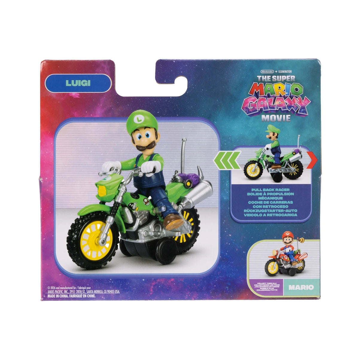 The Super Mario Galaxy Movie Motorbike Playset Assortment