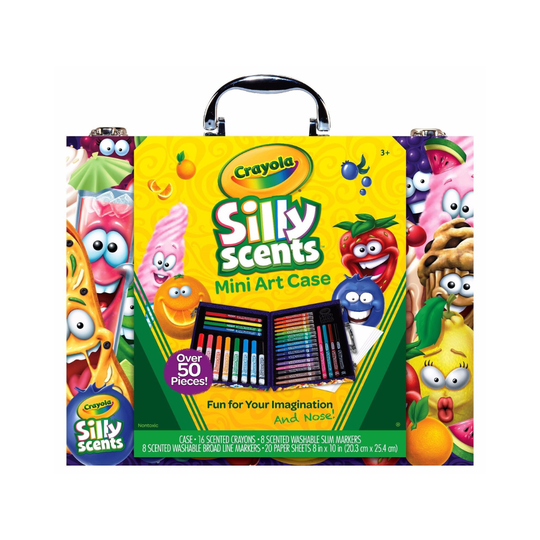 Crayola Silly Scents Smash Ups Mini Art Case - Scented Art Set