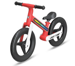 LiT  12 Inch Red Kids Bicycle -  Light Rider Balance