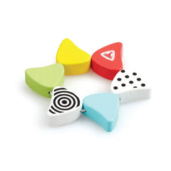 Elc Classic Wood Twisty Rainbow